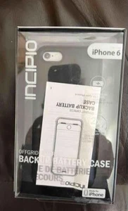 iPhone 6 INCIPIO BLACK Off-Grid Express Backup Battery Case IPH-1211 NEW - Picture 1 of 2