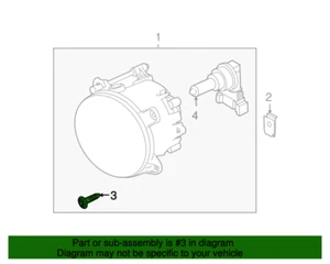 (1) TORNILLO LAND ROVER XYP000070 GENUINO - Lámpara antiniebla 2002-2009 Range Rover - Imagen 1 de 1