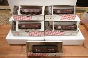 Ho Scale Steward Hobbies (5) 70Ton 14Panel Tiple Hopper Kit Seaboard Lot#3361 - Picture 1 of 11