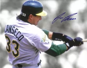 Signed 8x10 JOSE CANSECO Oakland A's Autographed Photo w/ COA - Picture 1 of 1
