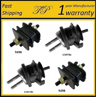 4 件电机和变速器安装适用于本田 S2000 2.0L 2000 - 2003,2.2L 2004-2009 — 第 1/4 张图片