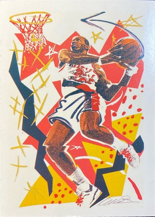 1990 Hoops #376 Clyde Drexler  - Image 1 of 1