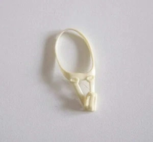 PLAYMOBIL (0209) Bandoulière Porte Sabre Epée Blanc (Jaunie) - Imagen 1 de 1