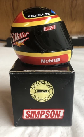 Simpson Mini Helmet Signature Edition - Rusty Wallace Cover