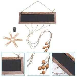 Wooden Photo Clip Room Decor Hanger Frame Wall Hanging Picture Holder - Picture 1 of 12