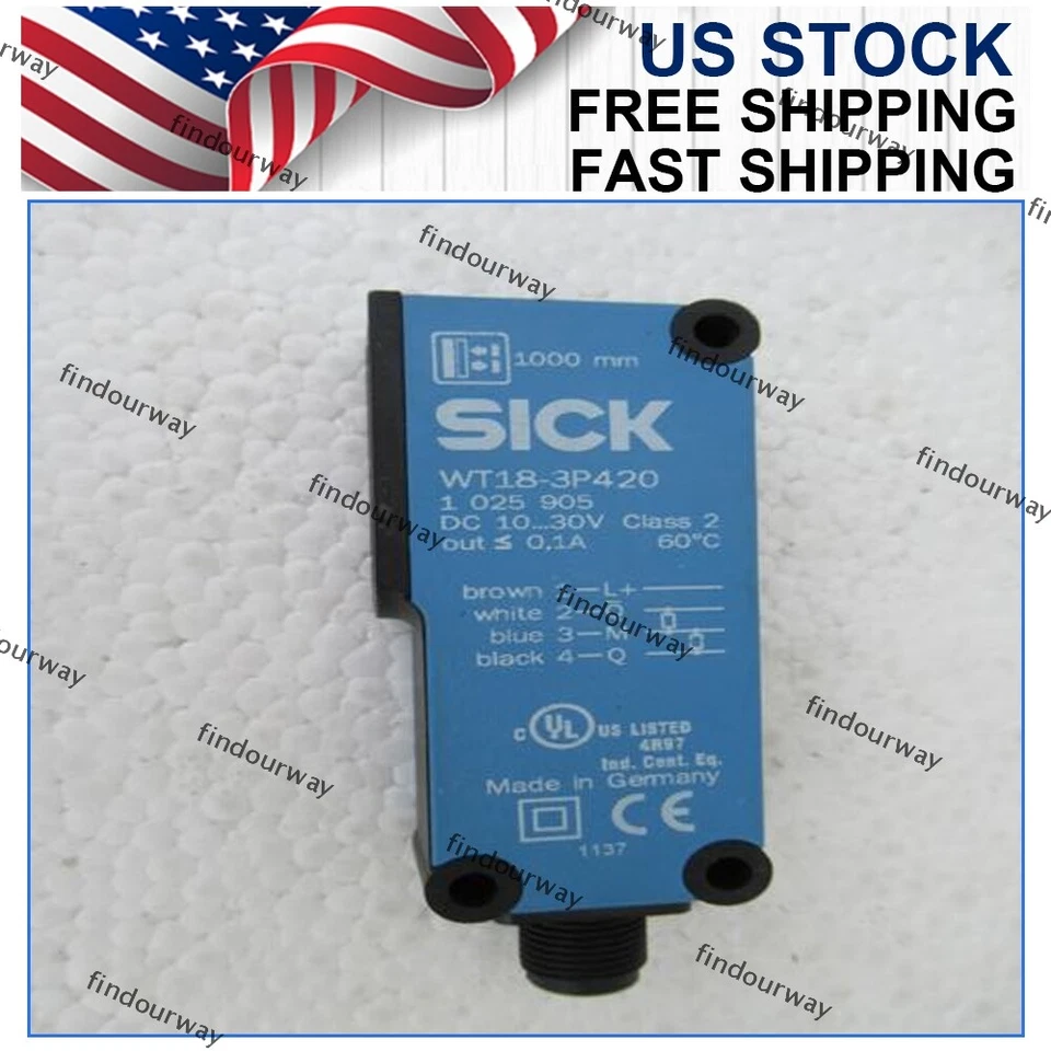 WT18-3P420 Brand New SICK WT18-3P420 Free Shipping WT183P420 Sealed - Image 1 of 1