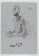2012-13 Panini Crusade Knight Court Printing Plate Black 1/1 Greg Monroe #22 0af