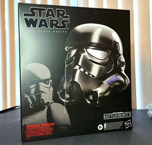 Casco esclusivo Star Wars The Black Series Battlefront SHADOW TROOPER IN MAGAZZINO! - Foto 1 di 16