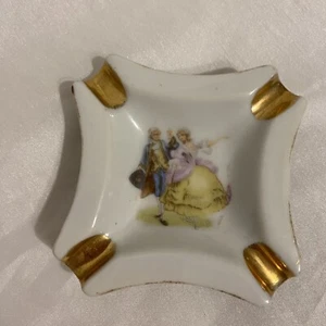 Vintage 1920's Porcelian Ashtray Made in Japan by Hotta Yu Shoten & Co. - Picture 1 of 4