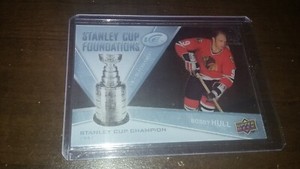 2008-09 Upper Deck Ice Stanley Cup Foundations BOBBY HULL #SCF-BH