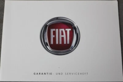 Cuaderno de garantía y servicio Fiat "SIN entradas" a partir de abril de 2016 - Cuaderno de mantenimiento - Imagen 1 de 4