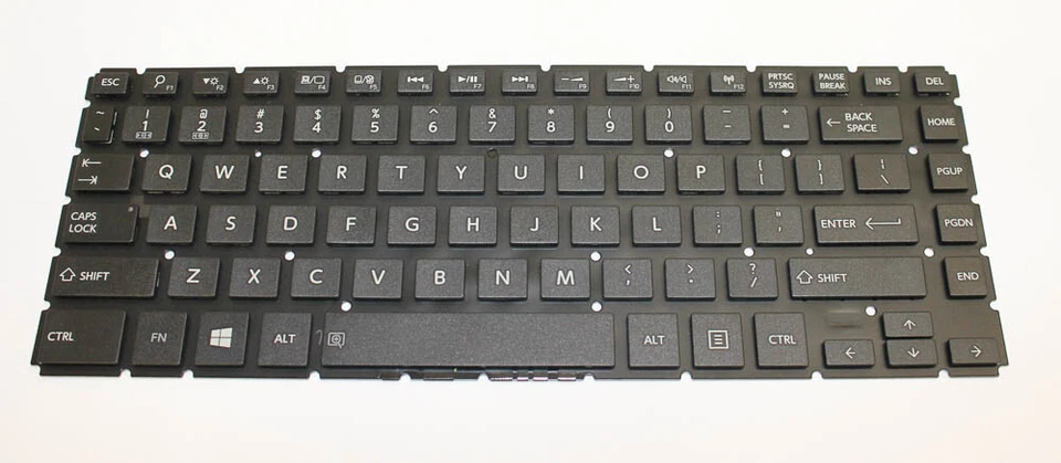 H000082810 Toshiba Keyboard Us Escu 293Mm E45W-C4200D "GRADE A" - Image 1 of 1