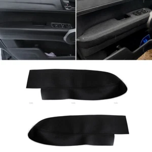 L&R Black Interior Front Door Armrest Leather Cover for Honda CR-V CRV 2007-2012 - Picture 1 of 5