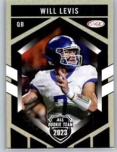 2023 SAGE HIT #RT-183 Will Levis Silver - Picture 1 of 2