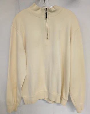 Fairway & Greene Sweater Mens Large 1/4 Zip Pureformance Golf Pullover L/S Pima - Image 1 of 4