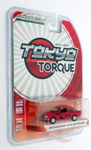 Greenlight 1/64 Scale 47010-E - 1971 Raydaddy Auto Datsun 510 - Red - Picture 1 of 2