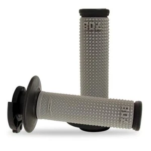 Progrip Lock On Black/Grey MX / Enduro Grips - Picture 1 of 1