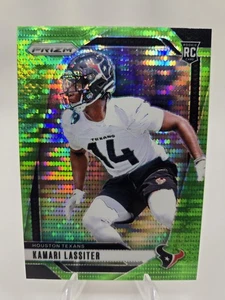2024 Panini Prizm - Rookies Kamari Lassiter #360 Neon Green Pulsar Prizm (RC) - Picture 1 of 6