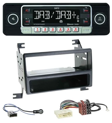 Dietz USB DAB MP3 Bluetooth Autoradio für Nissan Juke (J15, 2010-2014) - Bild 1 von 4