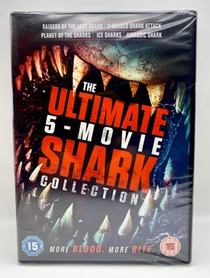 The Ultimate 5 Movie Shark Collection | Horror DVD Boxset | Brand New & Sealed - Image 1 of 2