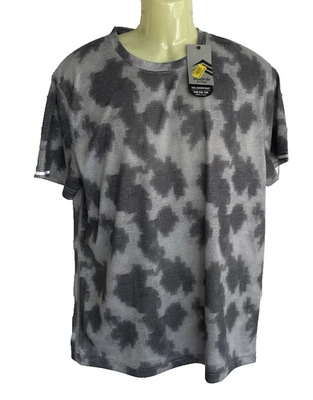 Camiseta de entrenamiento reflectante manga corta gris jaspeado Lt Solaris Active para hombre nueva con etiquetas Foto 1 de 4