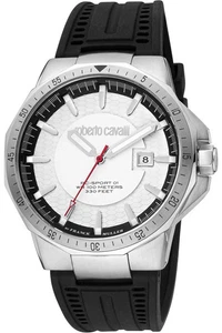 Roberto Cavalli by Franck Muller Men's RV1G182P0011 Silicone Date Watch - Picture 1 of 6