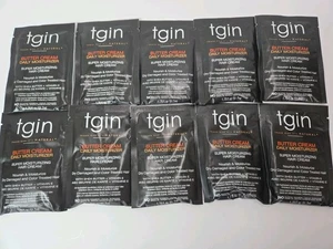 Crema al burro di karitè crema idratante quotidiana per capelli con Vit E TGIN (10) 1,75 oz Made in USA - Foto 1 di 4