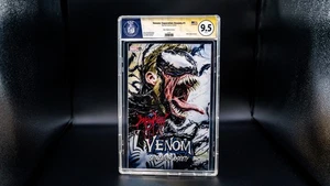 2024 MARVEL COMICS VENOM: SEPARATION ANXIETY #1 AUTOGRAPHED EGC 9.5 - Picture 1 of 2