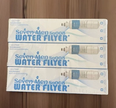 LG LT1000P Seven Men Sa045 Fridge Replacement Water Filters Set Of Three - Image 1 of 4