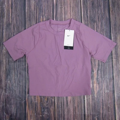 Nike Zenvy Camisa Mujer Pequeña Púrpura Dri-FIT Entrenamiento Atlético HF2772-523 Nueva Foto 1 de 4