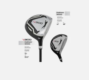 Slazenger Mens V300 Golf Club Fairway Graphite Shaft Right Handed New - Picture 1 of 5