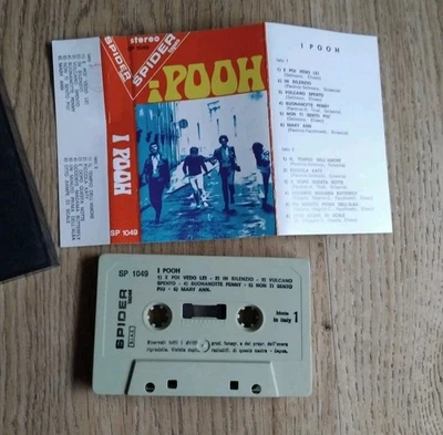 I POOH i Pooh MC CASSETTA Tape SPIDER SP1049 - Image 1 of 3