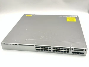 Cisco WS-C3850-24U-E Catalyst 3850 Switch avec C3850-NM-4-1G - Photo 1/7
