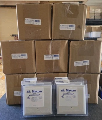 MIRCOM MIX-M500SAP SUPERVISED CONTROL MODULE - BRAND NEW - "WHITE" - 84 AVAIL.