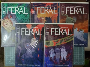 Feral #1-5 Image Comics 2024 Tony Fleecs fast neuwertig - Bild 1 von 1