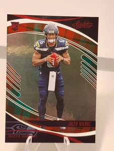 2025 Panini Absolute - Rookies Jalen Milroe #132 Red and Green (RC) - Picture 1 of 4