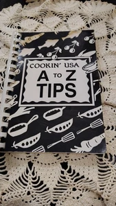 cookin usa ATo Z tips spiral cookbook 1993 - Foto 1 di 11