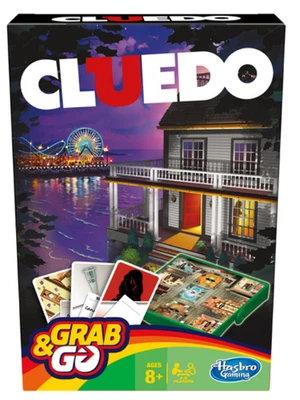 Cluedo Grab & Go travel game - Can you solve the case? fast UK shipping - Image 1 of 4