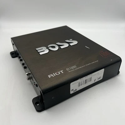 Boss Riot R1100M 1100W MOSFET Mono Car Amplifier - READ DESCRIPTION - Image 1 of 4
