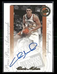 Chris Mihm 2000 Press Pass SE Auto - Picture 1 of 2