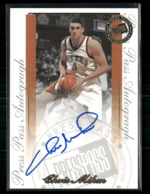 Chris Mihm 2000 Press Pass SE Auto - Image 1 of 2