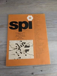 SPI Strategies and Tactics Catalog January-June 1973 Vintage Wargaming Magazine - Imagen 1 de 8