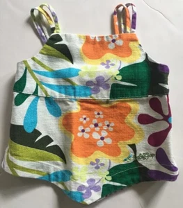 Neu mit Etikett Baby GAP Mädchen Blumen Blumen Regenbogen Tanktop Shirt Gr. 2 2T - Bild 1 von 7