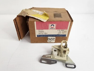 Interruptor atenuador de faros Chevrolet Corvette 1979-1985 fabricante original GM Delco 7832411 nuevo de lote original Foto 1 de 4