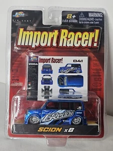 Jada Toys Import Racer 2004! Scion XB auto pressofusa blu scala 1/64 - nuova - Foto 1 di 3