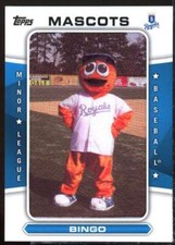 Bingo Card 2013 Topps Pro Debut Mascots #BI 