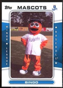 Bingo Card 2013 Topps Pro Debut Mascots #BI 
