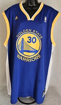 Camisa Adidas Talla XL X Grande Golden State Warriors Wardell Stephen Curry II #30 Foto 1 de 4