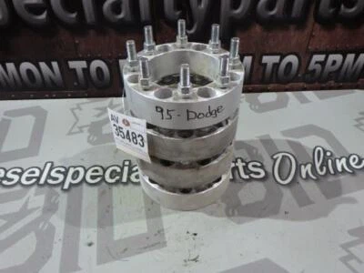 Juego de espaciadores de rueda de aluminio Dodge Ram 2500 3500 1995-1997 8 pernos 8x6,5 2" (4) Foto 1 de 3