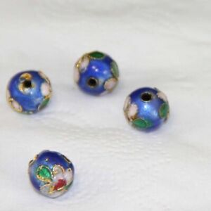 Hot Vintage Round Multi Size Cloisonne Beads DIY Gift Handmade Bracelet Jewelry